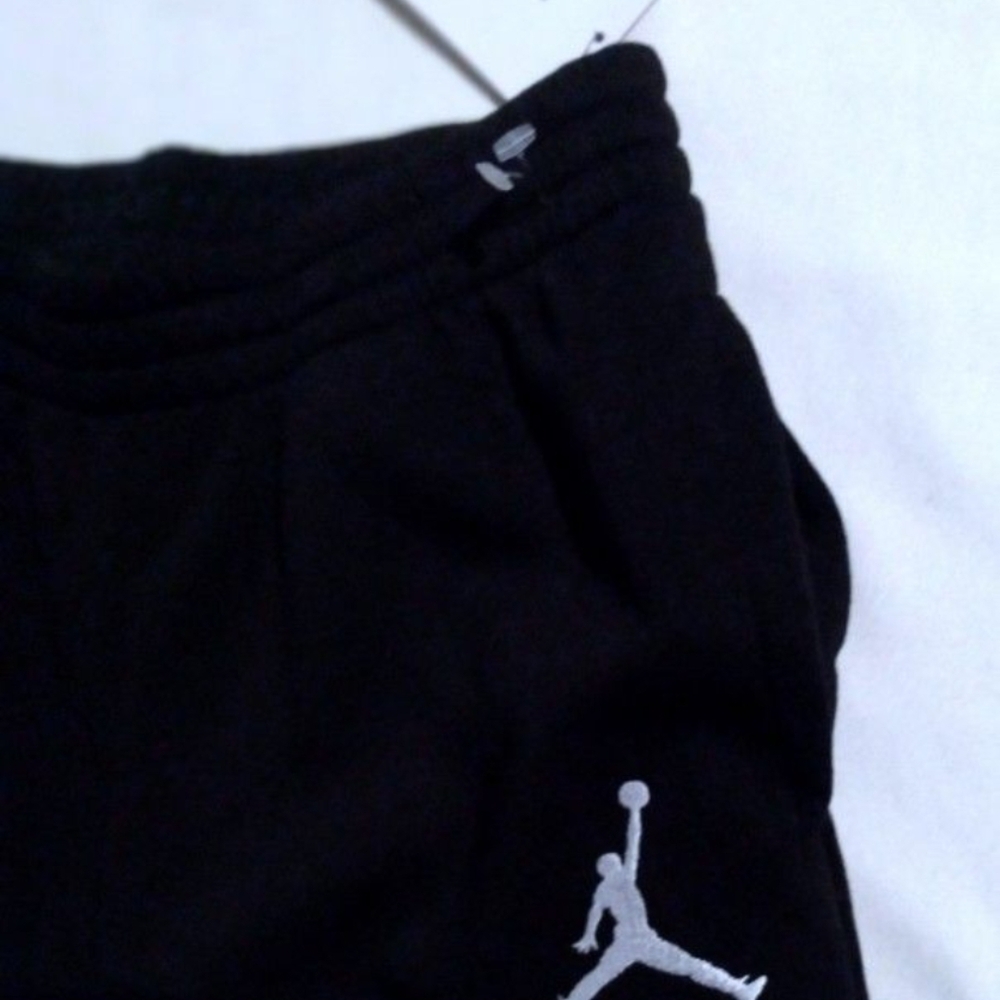 Jordan Boys Youth 2pc Green & Black Polo Jogger Shirt and Pants Set - Large - Picture 6 of 7